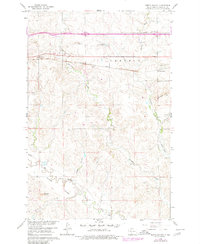 North Almont 1980 topographic map thumbnail