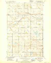 Oberon SW 1950 topographic map thumbnail