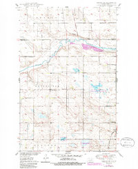Oberon SW 1950 topographic map preview