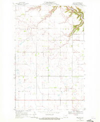 Olga SW 1969 topographic map thumbnail