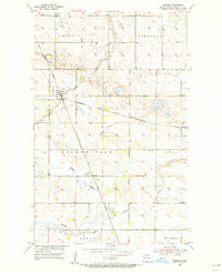 Omemee 1954 topographic map thumbnail