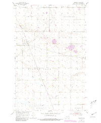 Omemee 1954 topographic map thumbnail