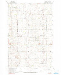 Oriska 1967 topographic map thumbnail