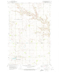 Osnabrock SW 1972 topographic map thumbnail