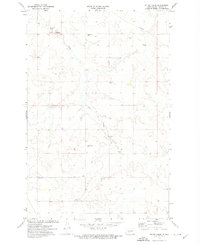 Otter Creek 1972 topographic map thumbnail