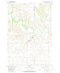 Otter Creek East 1980 topographic map thumbnail