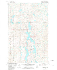 Palermo NW 1981 topographic map thumbnail