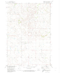 Pamplin Hills 1971 topographic map thumbnail