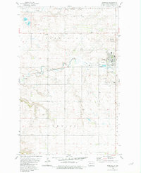Parshall 1981 topographic map thumbnail