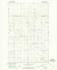 Parshall SE 1967 topographic map thumbnail