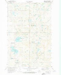 Pearl Lake 1972 topographic map thumbnail