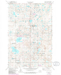 Pearl Lake 1972 topographic map thumbnail