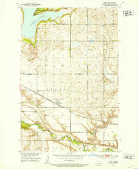 Pekin 1951 topographic map thumbnail