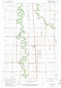 Perley 1963 topographic map thumbnail
