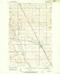 Pingree 1951 topographic map thumbnail