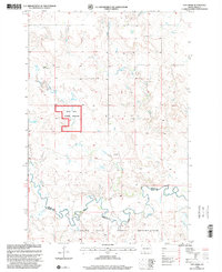 Pitt Creek 1998 topographic map thumbnail