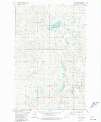 Plaza NE 1980 topographic map thumbnail