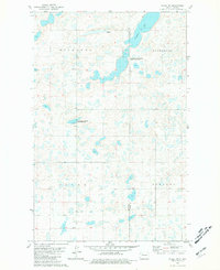 Plaza NW 1981 topographic map thumbnail