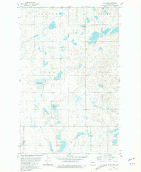 Plaza SE 1980 topographic map thumbnail