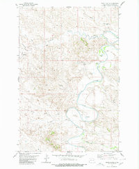 Pretty Butte 1980 topographic map thumbnail