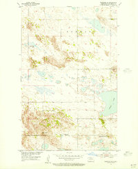 Rangeley NE 1955 topographic map thumbnail