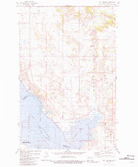 Rat Lake SE 1981 topographic map thumbnail
