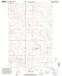 Rattlesnake Butte 1997 topographic map thumbnail
