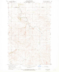 Red Butte 1968 topographic map thumbnail