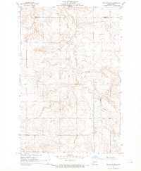 Red Butte NW 1968 topographic map thumbnail
