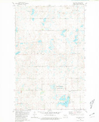 Rice Lake 1980 topographic map thumbnail
