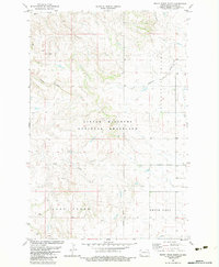 Rocky Ridge South 1982 topographic map thumbnail