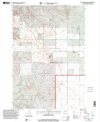 Rocky Ridge South 1997 topographic map thumbnail