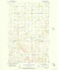 Rolette SW 1955 topographic map thumbnail