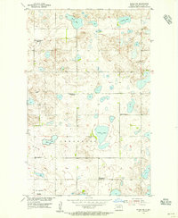Rugby NW 1954 topographic map thumbnail