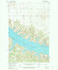 Sanish SE 1967 topographic map thumbnail