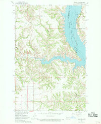 Sanish SW 1967 topographic map preview