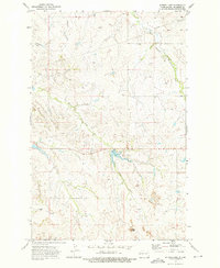 Sather Lake 1972 topographic map thumbnail