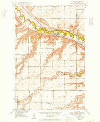 Sawyer 1949 topographic map thumbnail