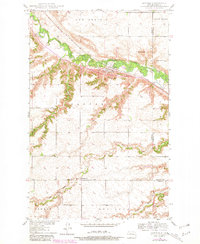 Sawyer 1981 topographic map thumbnail