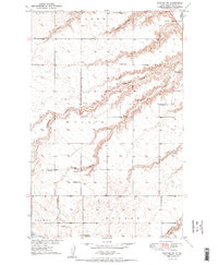 Sawyer SW 1950 topographic map thumbnail