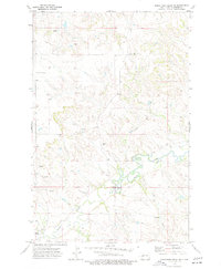 Schaffner Creek NE 1973 topographic map thumbnail