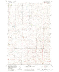 Schell Buttes 1979 topographic map thumbnail