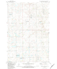 Schlecht-Weixel Dam 1982 topographic map thumbnail