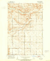 Selz NW 1951 topographic map thumbnail