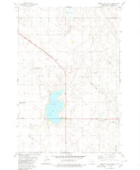Senger Lake South 1979 topographic map thumbnail