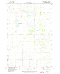 Sheep Creek Dam 1972 topographic map thumbnail