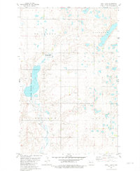 Shell Lake 1981 topographic map thumbnail