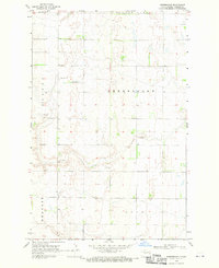 Sherbrooke 1968 topographic map thumbnail