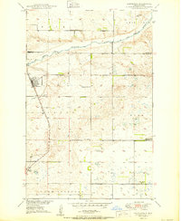 Sheyenne 1950 topographic map thumbnail