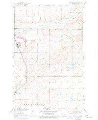 Sheyenne 1950 topographic map thumbnail